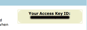 Access key id